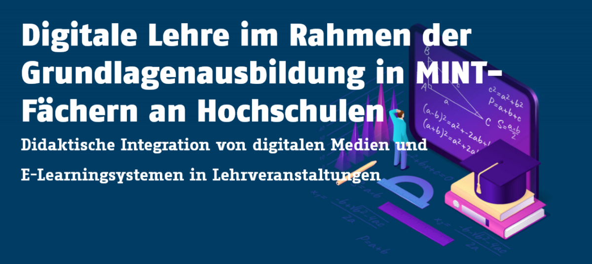 Banner Digitale Lehre MINT