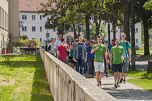 Campusführung Treskowallee © HTW Berlin/Dorothee Kunze