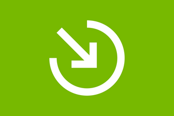 Pfeil, der in einen Kreis hineinzeigt