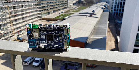 Ein Mikrocontroller © HTW Berlin Olga Willner Ein Mikrocontroller