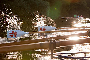 Rudern in Oberspree © HTW Berlin/Camilla Rackelmann Rudern in Oberspree