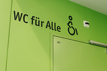 All gender restroom © HTW Berlin/Alexander Rentsch