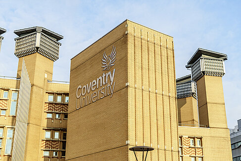 Engineering-Gebäude der Universität von Coventry in Großbritannien 