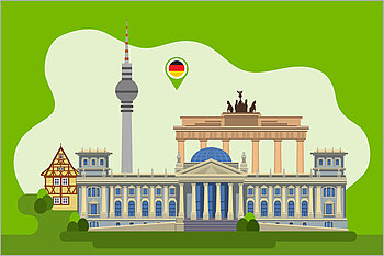 Ankommen und Leben in Berlin; Grafik: iSTock