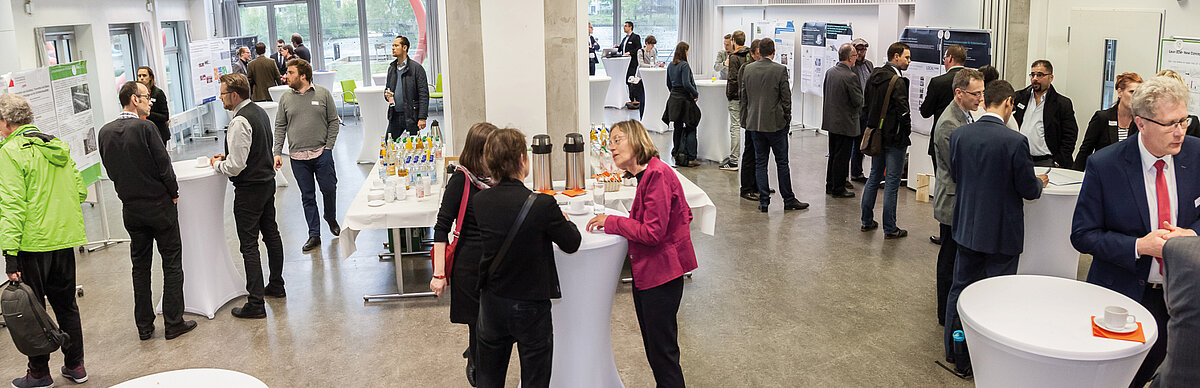 Networking at an event