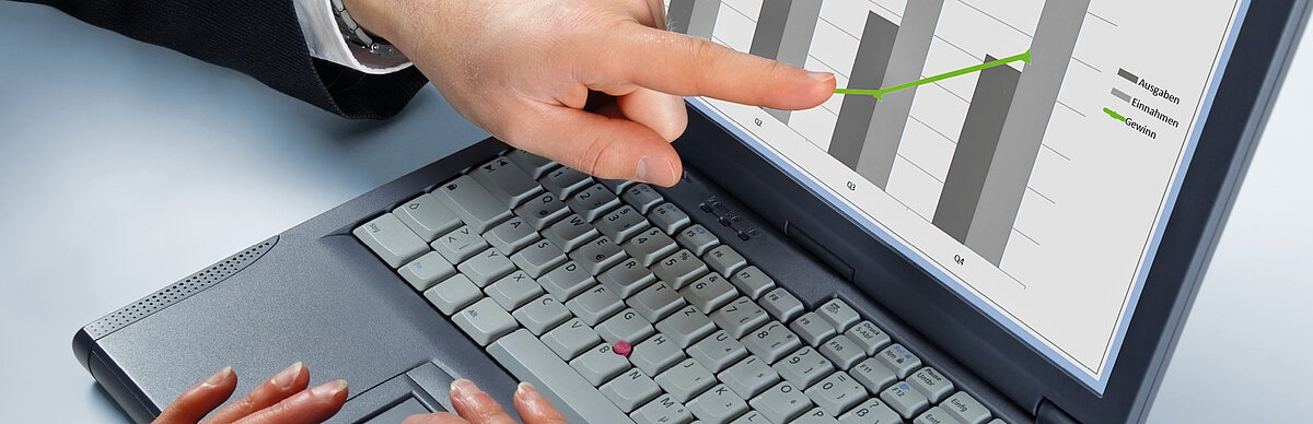 Diagramm auf dem Bildschirm © M&S Fotodesign - Fotolia Diagramm auf dem Bildschirm