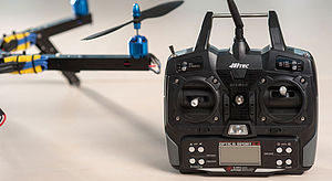 A gesture-controlled quadrocopter, which was created in the project Creative Media © HTW Berlin/Christoph Eckelt A gesture-controlled quadrocopter, which was created in the project Creative Media