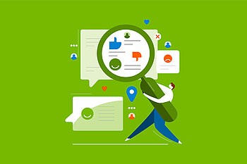  Marktforschung und -entwicklung, Kundenbewertung und Feedback.