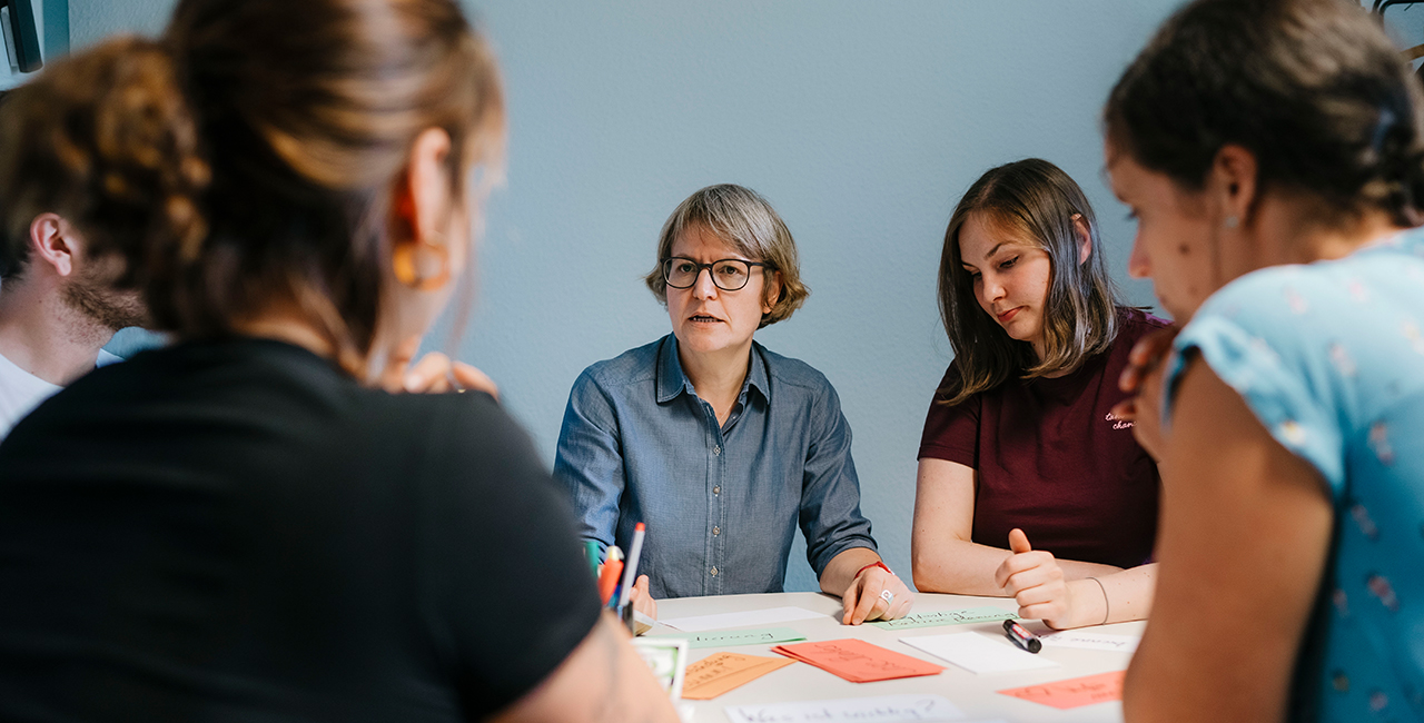 Gesprächsrunde © HTW Berlin/Alexander Rentsch Gesprächsrunde