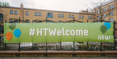 Banner #HTWelcome © HTW Berlin/Alexander Rentsch