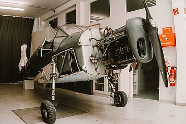 Die Bücker Bü 181 Bestmann © HTW Berlin_Alexander Rentsch Die Bücker Bü 181 Bestmann © HTW Berlin_Alexander Rentsch