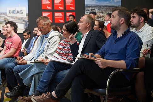 Blick ins Publikum bei der Startup-Challenge 2023 © HTW Berlin/Tobias Sommer