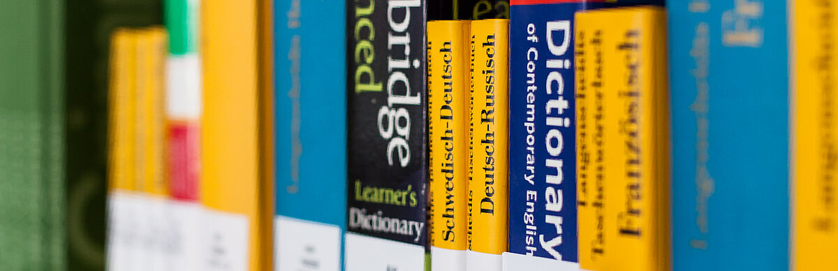 Verschiedene Wörterbücher 