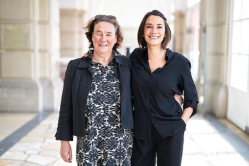 die beiden Autorinnen, v.l.n.r. Prof. Dr. Sabine Nitsche und Dr. Jennifer Ailed Chan de Avila