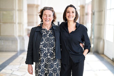 die beiden Autorinnen, v.l.n.r. Prof. Dr. Sabine Nitsche und Dr. Jennifer Ailed Chan de Avila