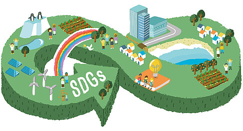 Illustration zu Ökologie in der Stadt