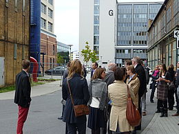 Campusführung auf dem Gelände Wilhelminenhof