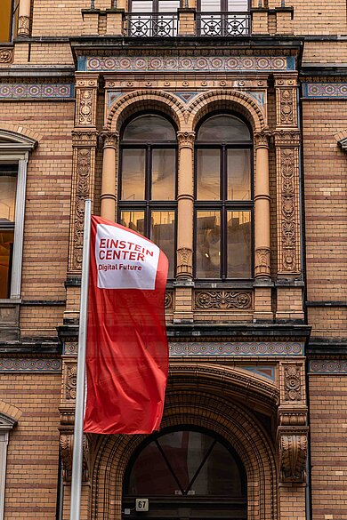 Außenansicht des Einstein Center Digital Future © ECDF/Christian Kielmann