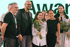 Nadine Aurin-Liew bei der Preisverleihung © Sven Görlich