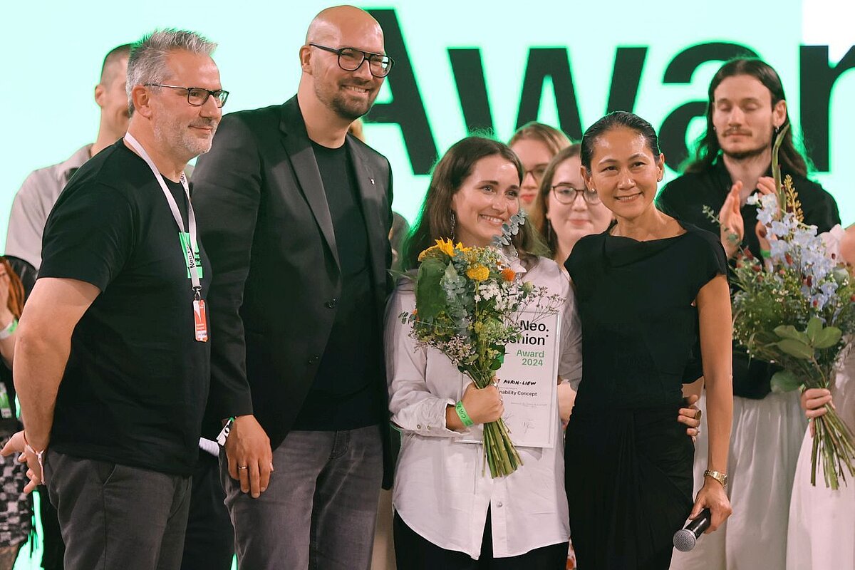 Nadine Aurin-Liew bei der Preisverleihung © Sven Görlich