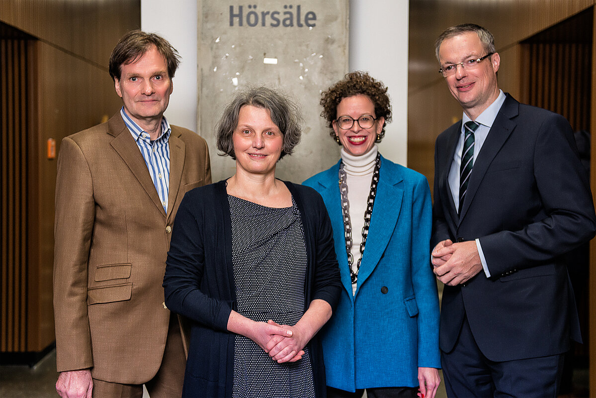 Gruppenfoto: Claas Cordes, Annabella Rauscher-Scheibe, Stefanie Molthagen-Schnöring, Tilo Wendler