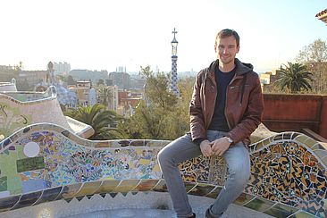 Jannik Schmitz in Barcelona Jannik Schmitz in Barcelona