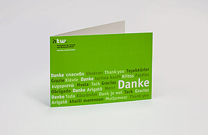 Danksagungskarte der HTW Berlin