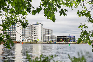 Der Campus in Oberschöneweide © HTW Berlin/Nikolas Fahlbusch