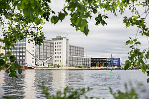 Der Campus in Oberschöneweide © HTW Berlin/Nikolas Fahlbusch