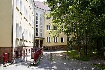 Das Existenzgründerzentrum in der Hönowstraße © HTW Berlin/Jennifer Weber Das Existenzgründerzentrum in der Hönowstraße © HTW Berlin/Jennifer Weber