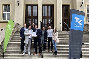 Gruppenfoto Koopration TK und HTW Berlin 