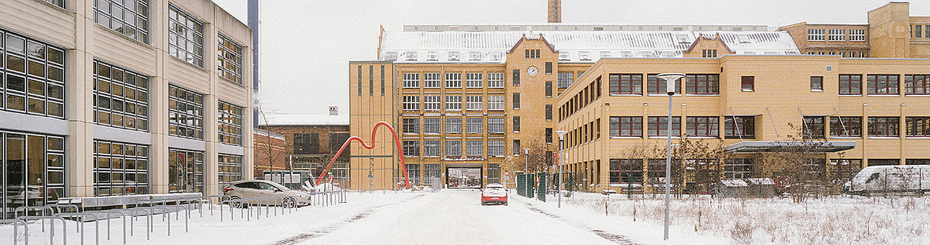 Campus Wilhelminenhof im Winter