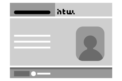 Illustration mit einer StudentCard