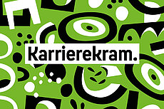 Illustration mit dem Schriftzug "Karrierekram"