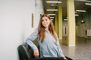 Porträt von Sophie Schauer © HTW Berlin/Alexander Rentsch