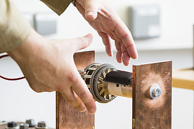 Patentierter Sensor auf einer Schaltanlage