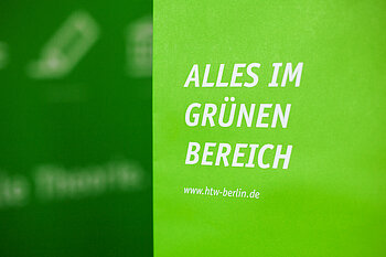 Aufschrift "Alles im grünen Bereich"