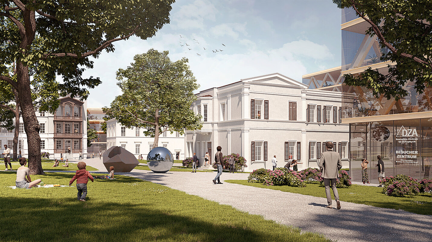 Der zukünftige DZA-Campus in Görlitz auf dem Kahlbaum-Areals © DESY, Staab Architekten